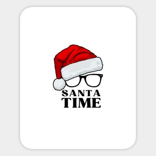 Santa time Sticker